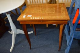 Inlaid Side Table