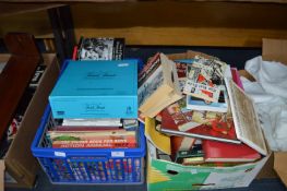 Two Boxes of Books, Trivial Pursuit, etc.