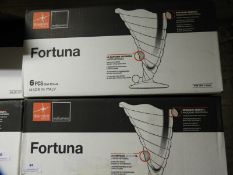 *Two Boxes of Six Fortuna Ice Cream Glasses