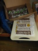 *Box Containing Christmas Snowman Decorations, Two