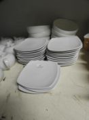 *Twenty Three Square Side Plates and Eight Circula