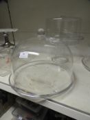 *Two Perspex Cake Domes