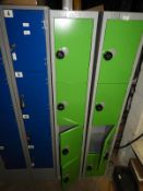 *Set of Four Elite Lockers with Combination Locks