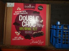 *Five Bakedin Double Chocolate Brownie Kits