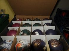 *Box Containing 32 Thornback & Peel Christmas Baub