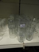 *Thirty Four Half Pint Drinking Glasses