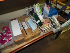 *Assorted Office Sundries, Light Bulbs, First Aid