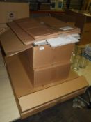 *Four Boxes Containing Flat Cardboard Gift Boxes