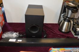*Panasonic Soundbar with Subwoofer