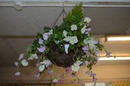 *Artificial Hanging Basket