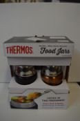 *Thermos Food Jar 16oz 2pk
