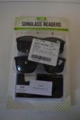 *Reading Sunglasses +1.25 2pk