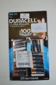 *Duracell AA Ultra Batteries