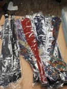 *Fifty 100% Pure Silk Ties (Various Colours)