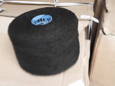 *Box Containing ~30kg of Black Knitting Yarn