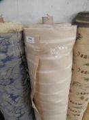 *55m Roll of Beige Upholstery Cloth