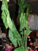 *Six Artificial Foliages in Pots