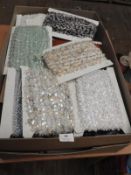 *Box Containing 20 Cards of Assorted Sequin and La