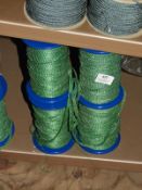 *Box Containing Ten Lace Edge Head Scarves