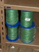 *Box Containing Ten Lace Edge Head Scarves