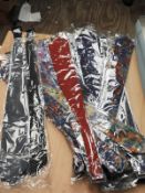 *Fifty 100% Pure Silk Ties (Various Colours)