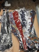 *Fifty 100% Pure Silk Ties (Various Colours)