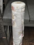 *20m Roll of Floral Patterned Curtain Fabric