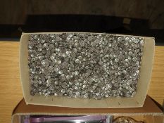 *Box of Metallic Buttons