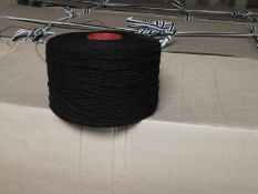 *Box Containing ~30kg of Black Knitting Yarn