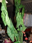 *Six Artificial Foliages in Pots