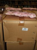 *Four Boxes of 12 Beaded Pink Heart Decorations