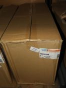 *Box of White Plastic Ring Binders