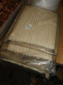 *Three Card Ivory Lace Edging