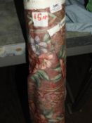 *15m Roll of Floral Pattern Fabric