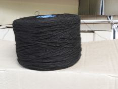 *Box Containing ~30kg of Black Knitting Yarn