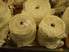 *Three Rolls Mixed White of Lace Edging