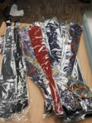 *Fifty 100% Pure Silk Ties (Various Colours)