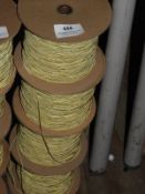 *Four Rolls of Lemon Braided Thread