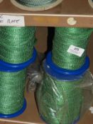 *Box Containing Ten Lace Edge Head Scarves