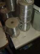 *Three Rolls of Silver Braided Thread