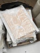 *Six Cards of Mixed Sequin and Lace Edging