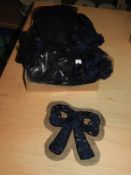 *Box Containing 40 Sequin and Ribbon Flowered Deta