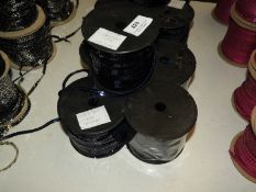 *Five Rolls of Black Sequins