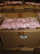 *Four Boxes of 12 Beaded Pink Heart Decorations