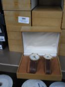 *Sixteen Sets Ladies & Gents Wrist Watches in Pres