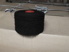 *Box Containing ~30kg of Black Knitting Yarn
