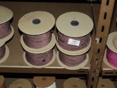 *Box Containing Ten Lace Edge Head Scarves