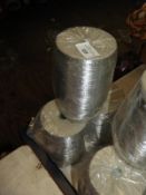 *Three Rolls of Silver Braided Thread