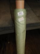 *13.5m Roll of Green Pattern Fabric