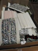 *Box Containing 20 Cards of Assorted Sequin and La